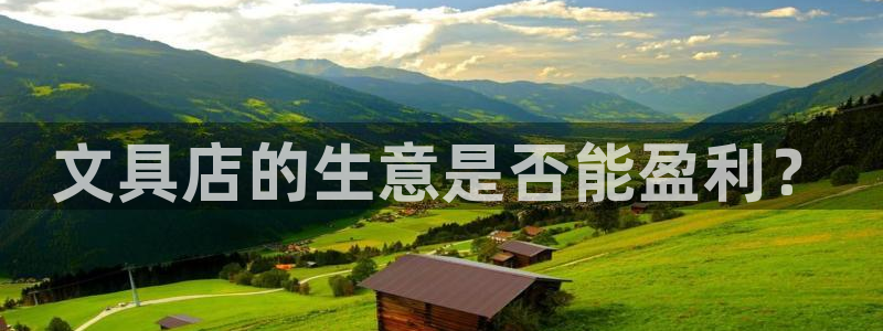 龙八国际软件下载：文具店的生意是否能盈利