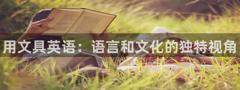 龙八国际app：用文具英语：语言和文化的