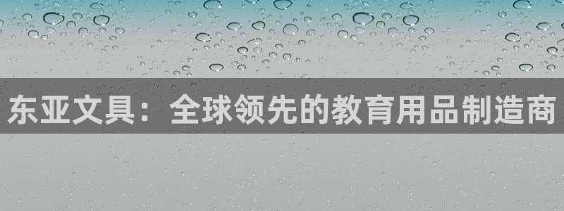 龙八国际手机版下载注册：东亚文具：全球领