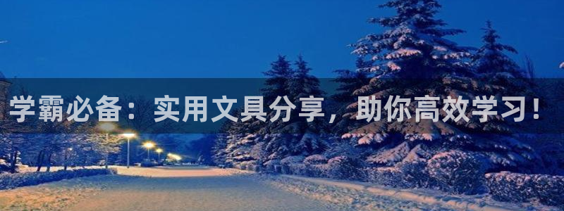 龙八国际pt游戏下载：学霸必备：实用文具
